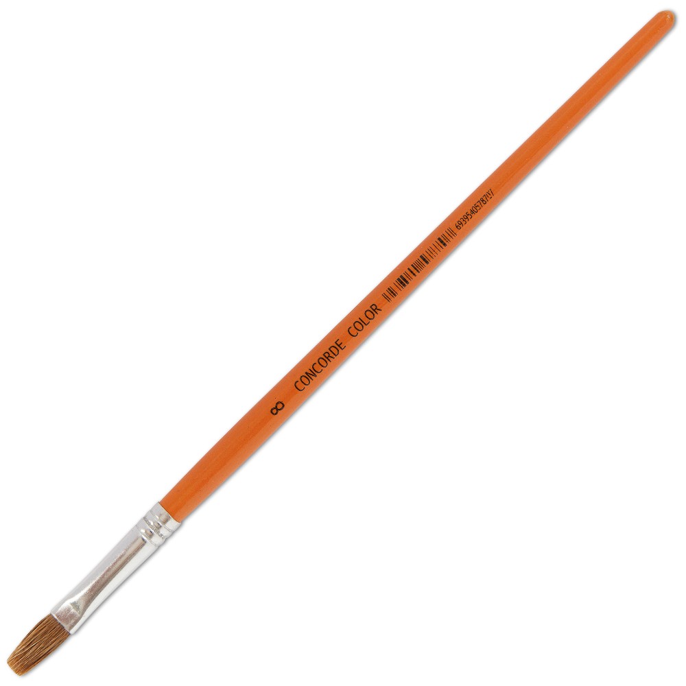 Štětec plochý bar. č.  8