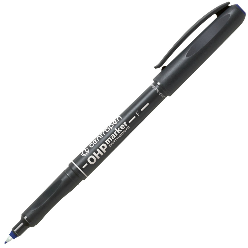 Centropen popisovač 2636 F OHP permanent modrý