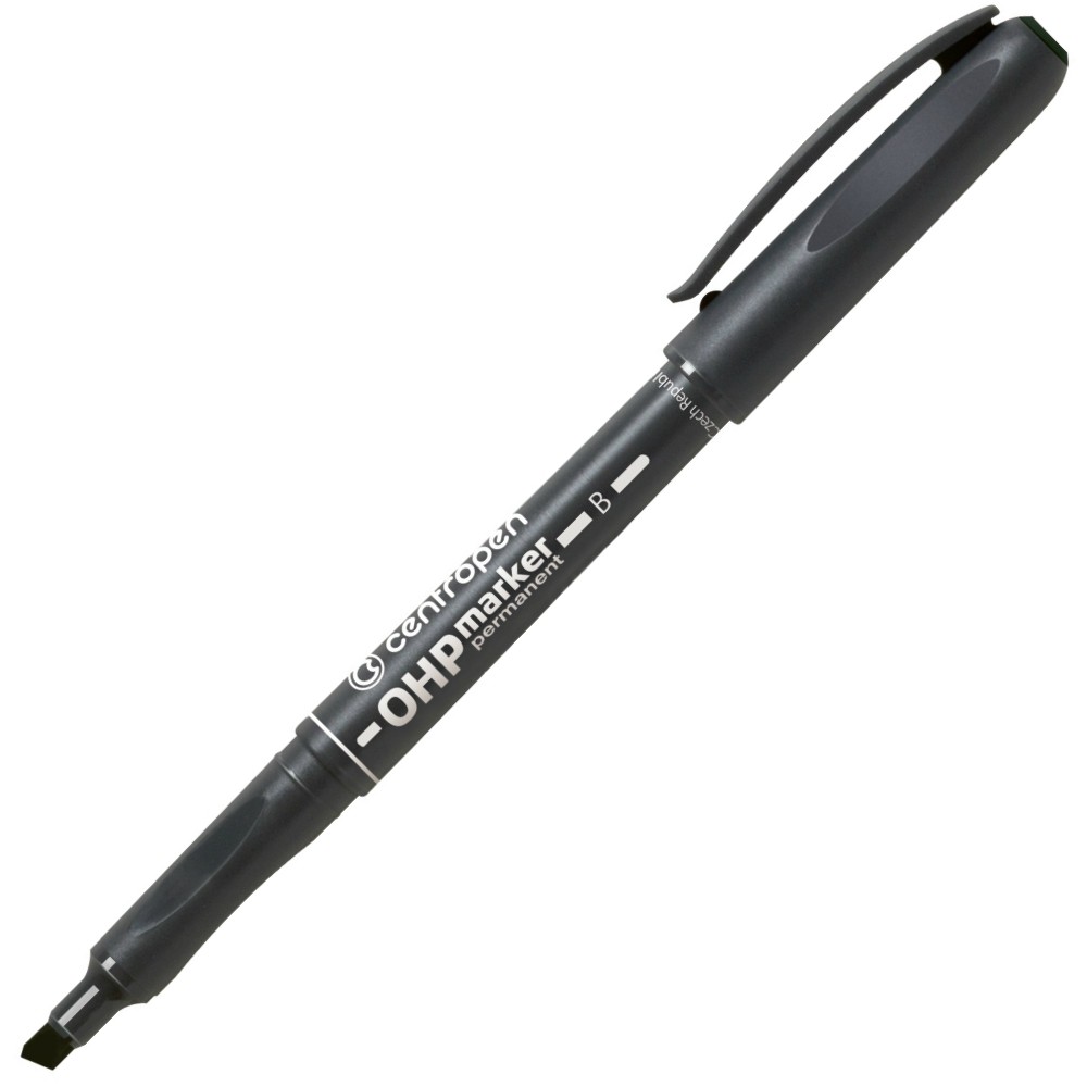 Centropen popisovač 2638 B OHP permanent černý
