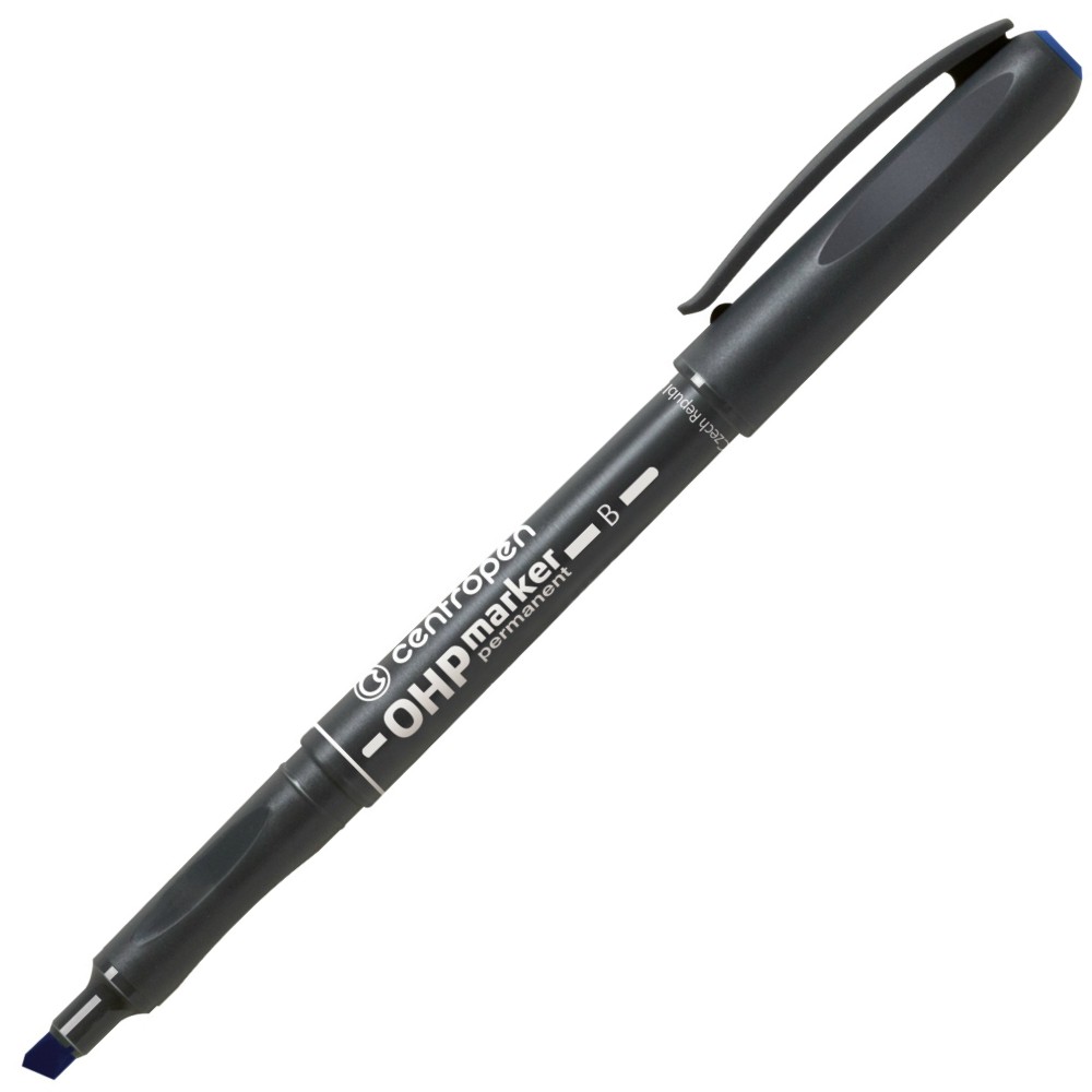 Centropen popisovač 2638 B OHP permanent modrý