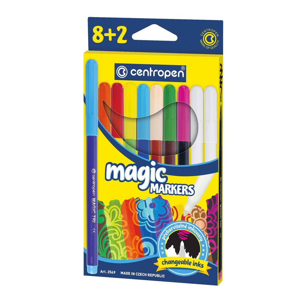 Značkovač 2549/8+2 Magic přebarvitelné zmizíkem