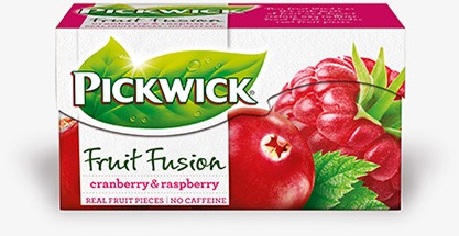 Čaj Pickwick brusinka a malina / 20 sáčků