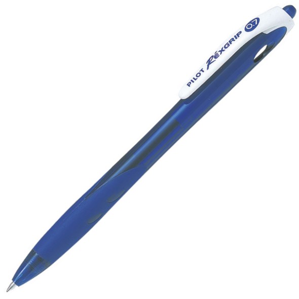 Pero kuličkové Pilot 2905 Rex Grip Begreen modré