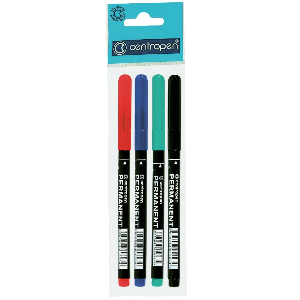 Centropen popisovač 2536 sada 4 barev