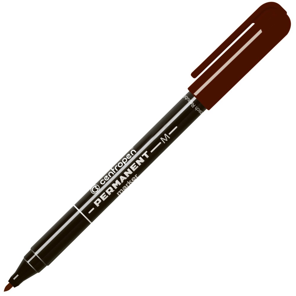 Centropen popisovač 2846 permanent hnědý