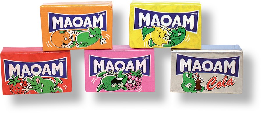 Bonbóny MAOAM ovocné kostky 110 g