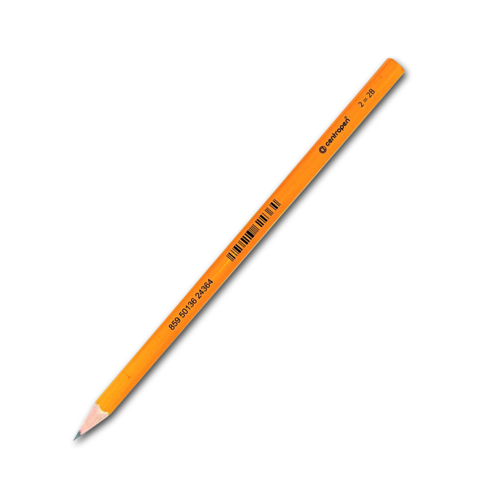 Tužka grafitová školní Centropen č.2 žlutá