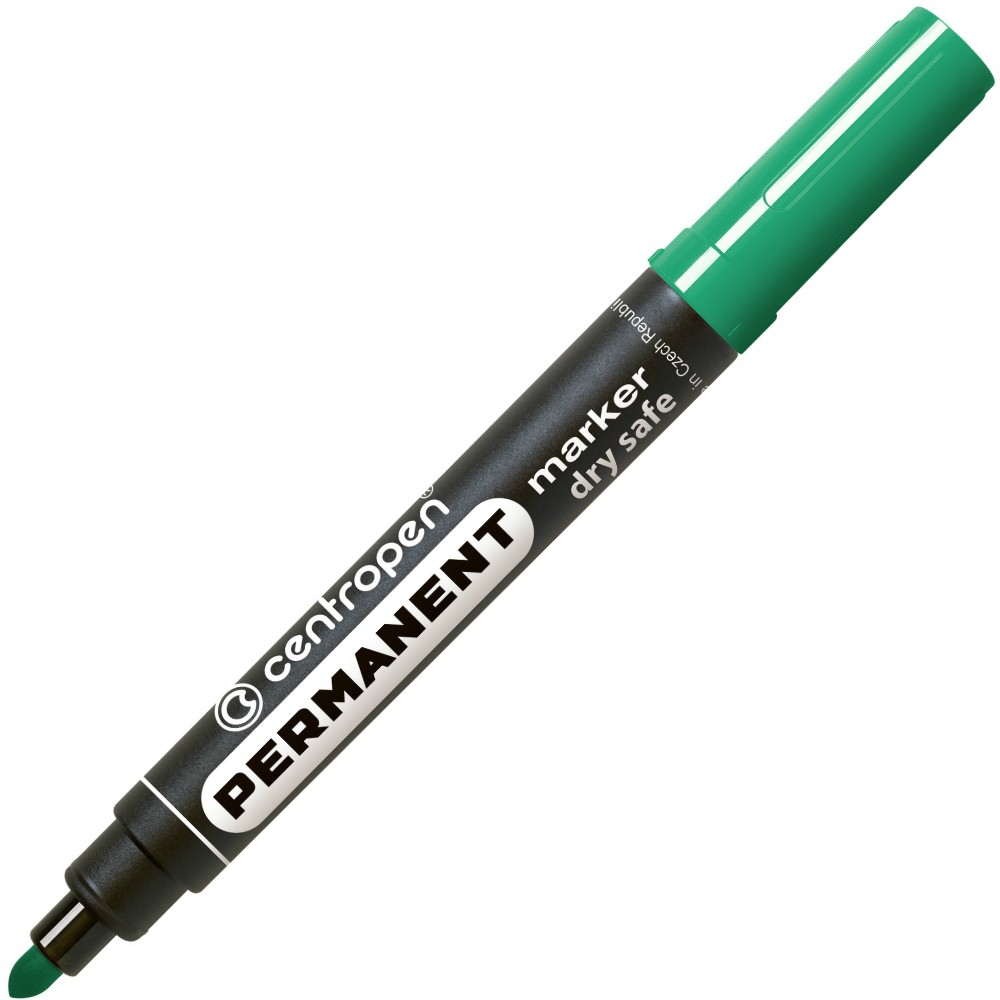 Centropen popisovač 8510 nevysychavý permanent zelený
