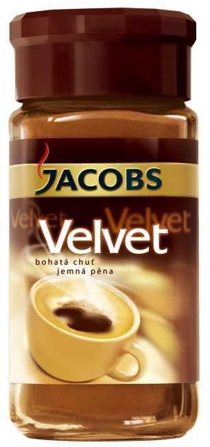 Káva JACOBS Velvet rozpustná 200 g