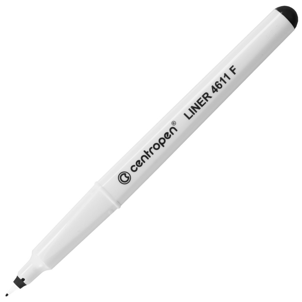 Centropen popisovač/liner 4611 F černý