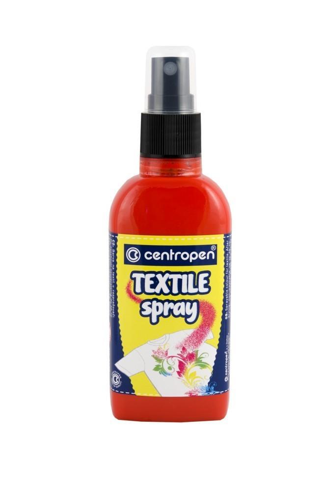 Barva na textil Centropen 1139 sprej 110 ml červená