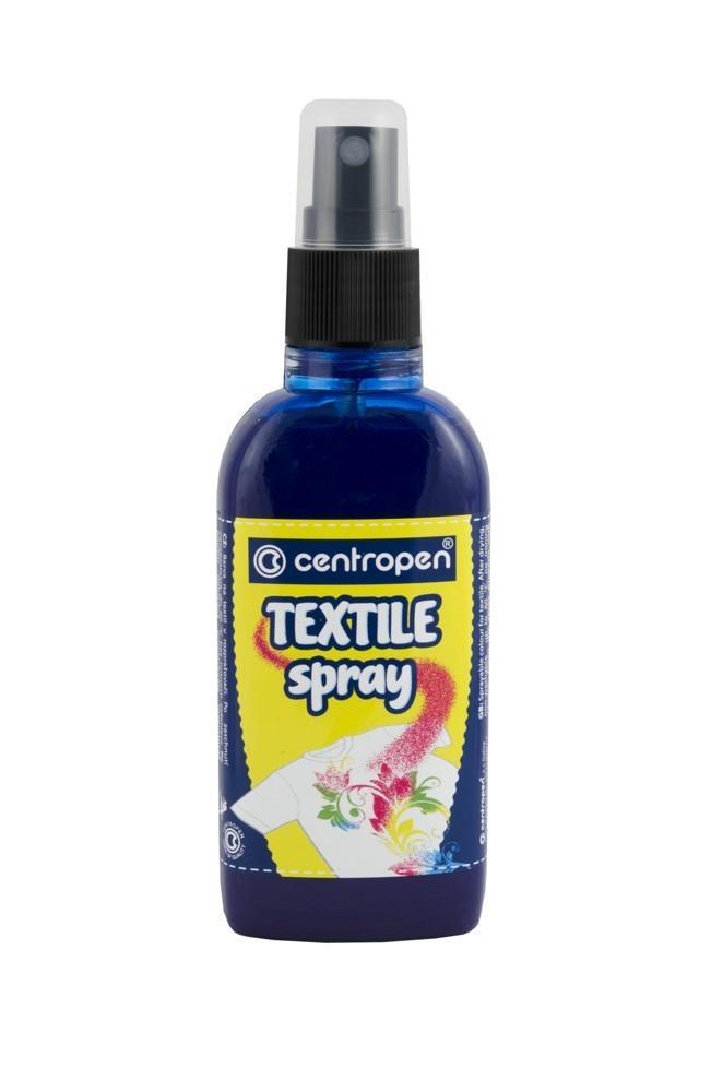 Barva na textil Centropen 1139 sprej 110 ml modrá