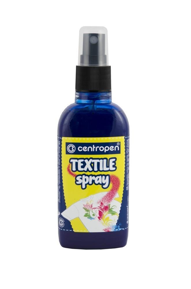 Barva na textil Centropen 1139 sprej 110 ml modrá