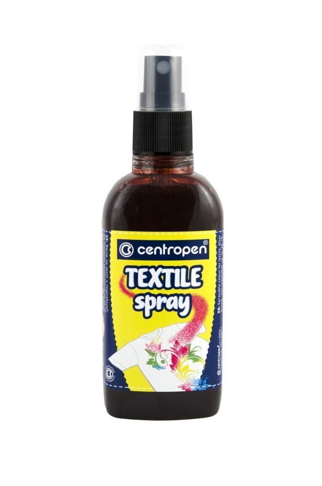 Barva na textil Centropen 1139 sprej 110 ml hnědá