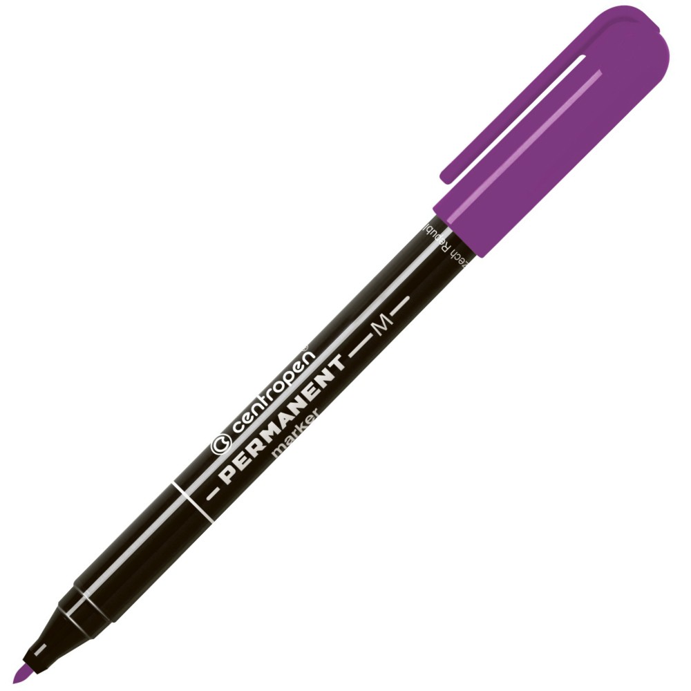 Centropen popisovač 2846 permanent fialový