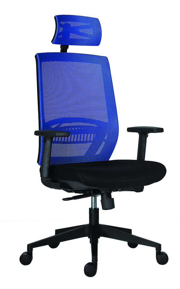 Kancelářská židle Above modro-černá