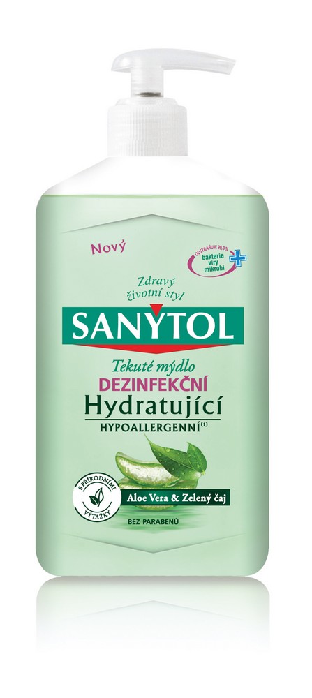 Sanytol dezinfekční mýdlo hydratující 250 ml