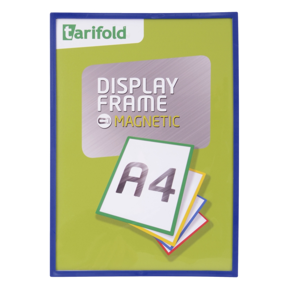 Display Frame Tarifold magnetický A4/1 ks modrý