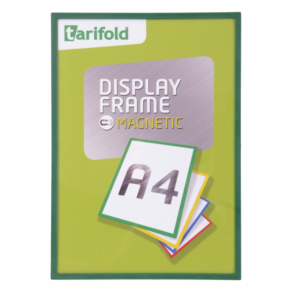 Display Frame Tarifold magnetický A4/1 ks zelený