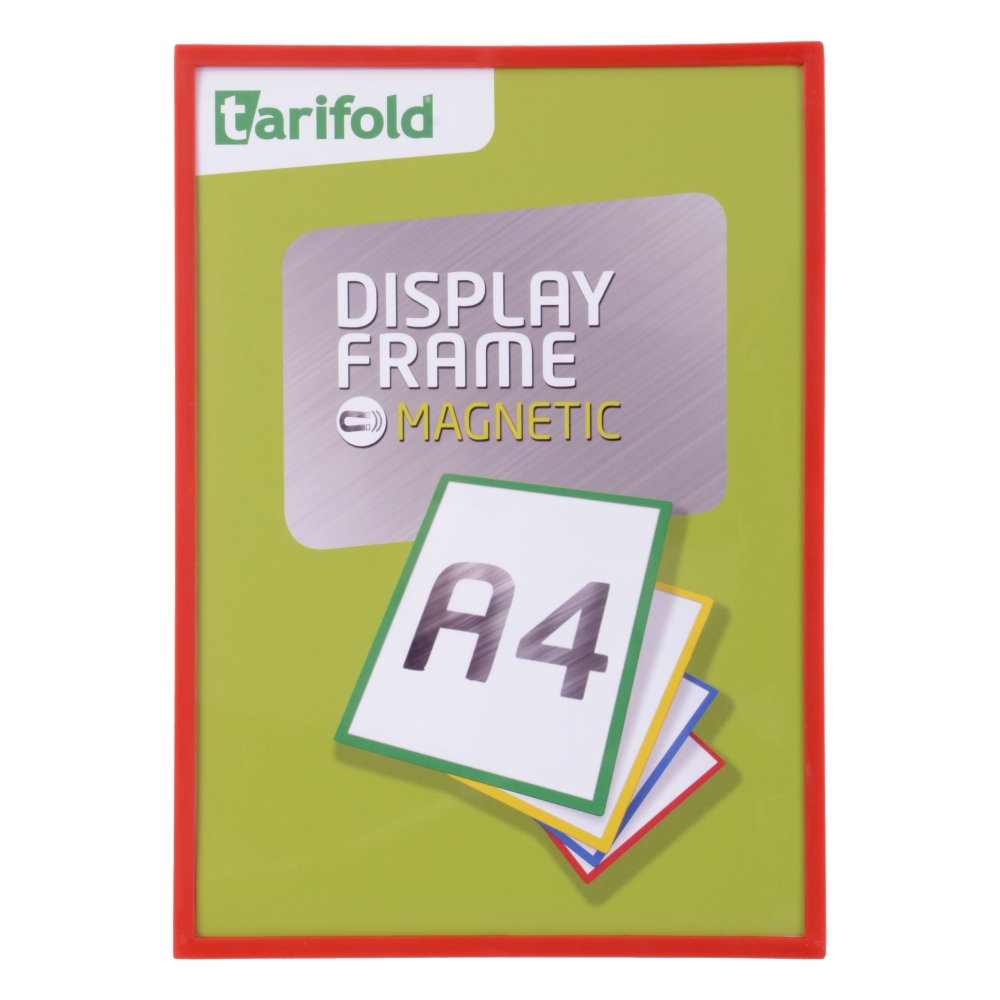 Display Frame Tarifold samolepicí A4/1 ks červený
