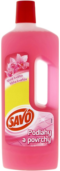Savo na podlahy a povrchy vůně květin 750 ml