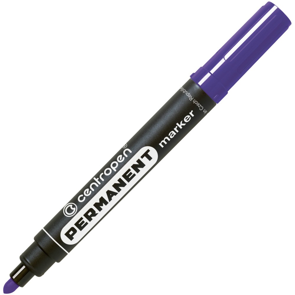 Centropen popisovač 8566 permanent fialový