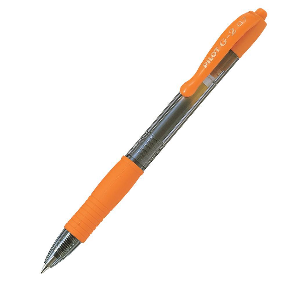 Pero gelové Pilot 2605 G2 0,7 mm oranžové