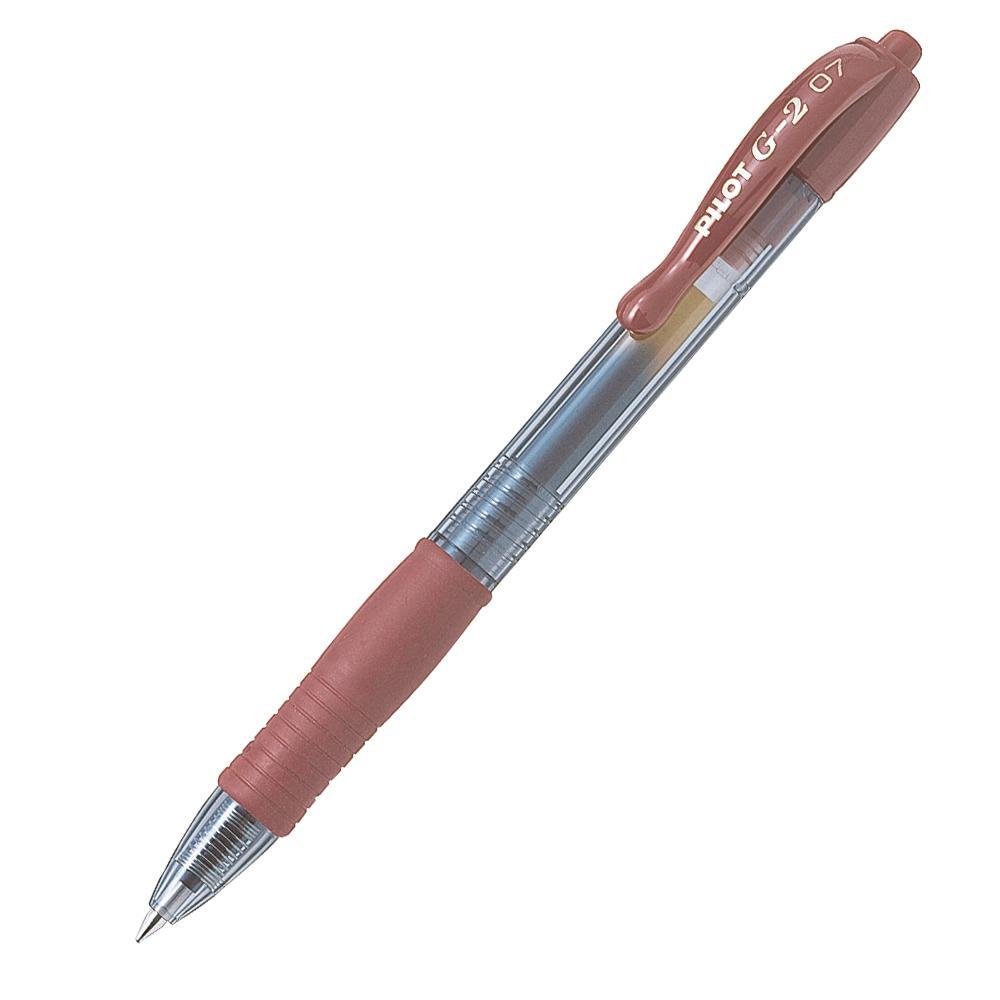 Pero gelové Pilot 2605 G2 0,7 mm hnědé