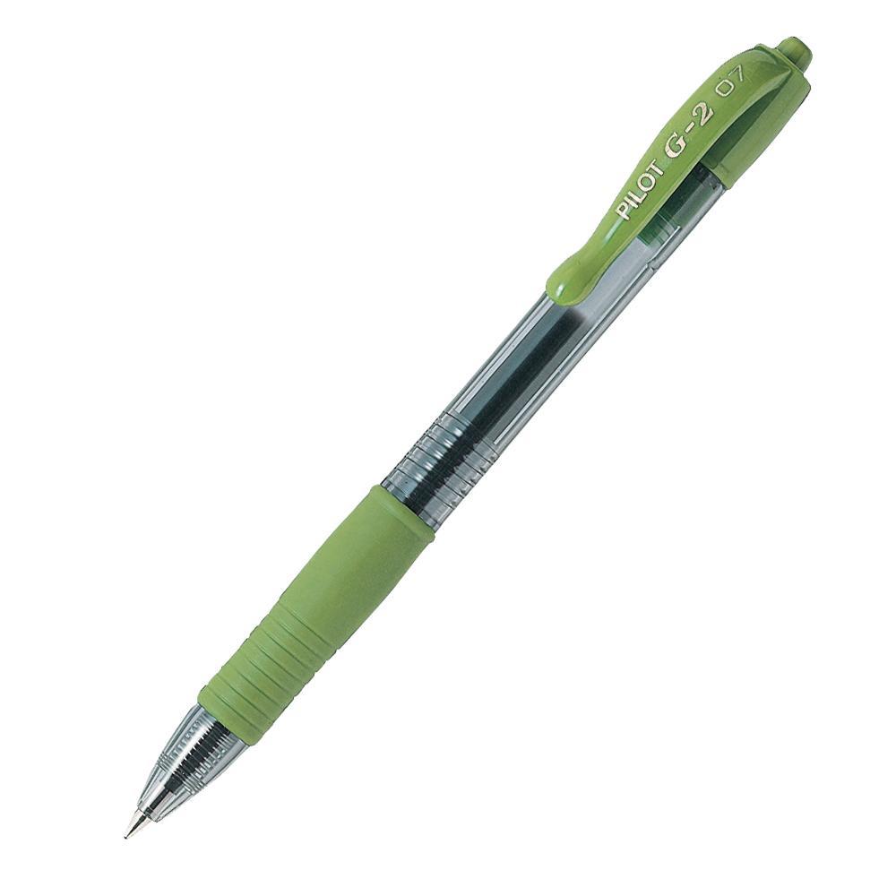 Pero gelové Pilot 2605 G2 0,7 mm světle zelené