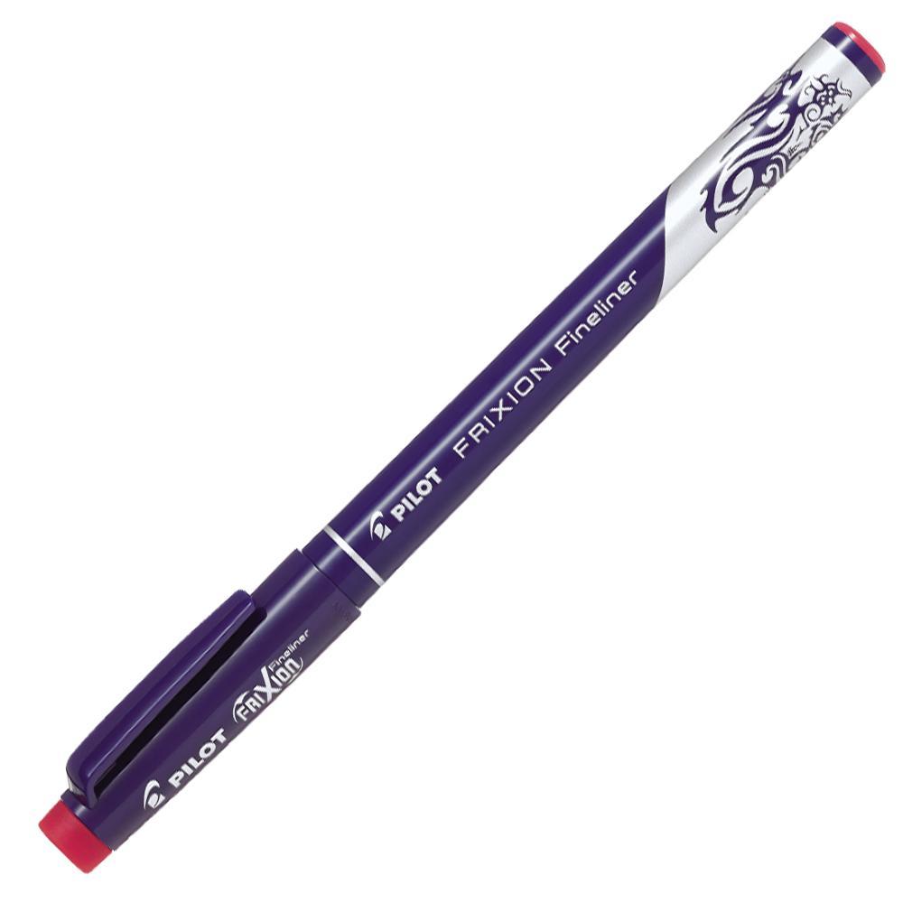 Popisovač Pilot 4104 Frixion Fineliner červená