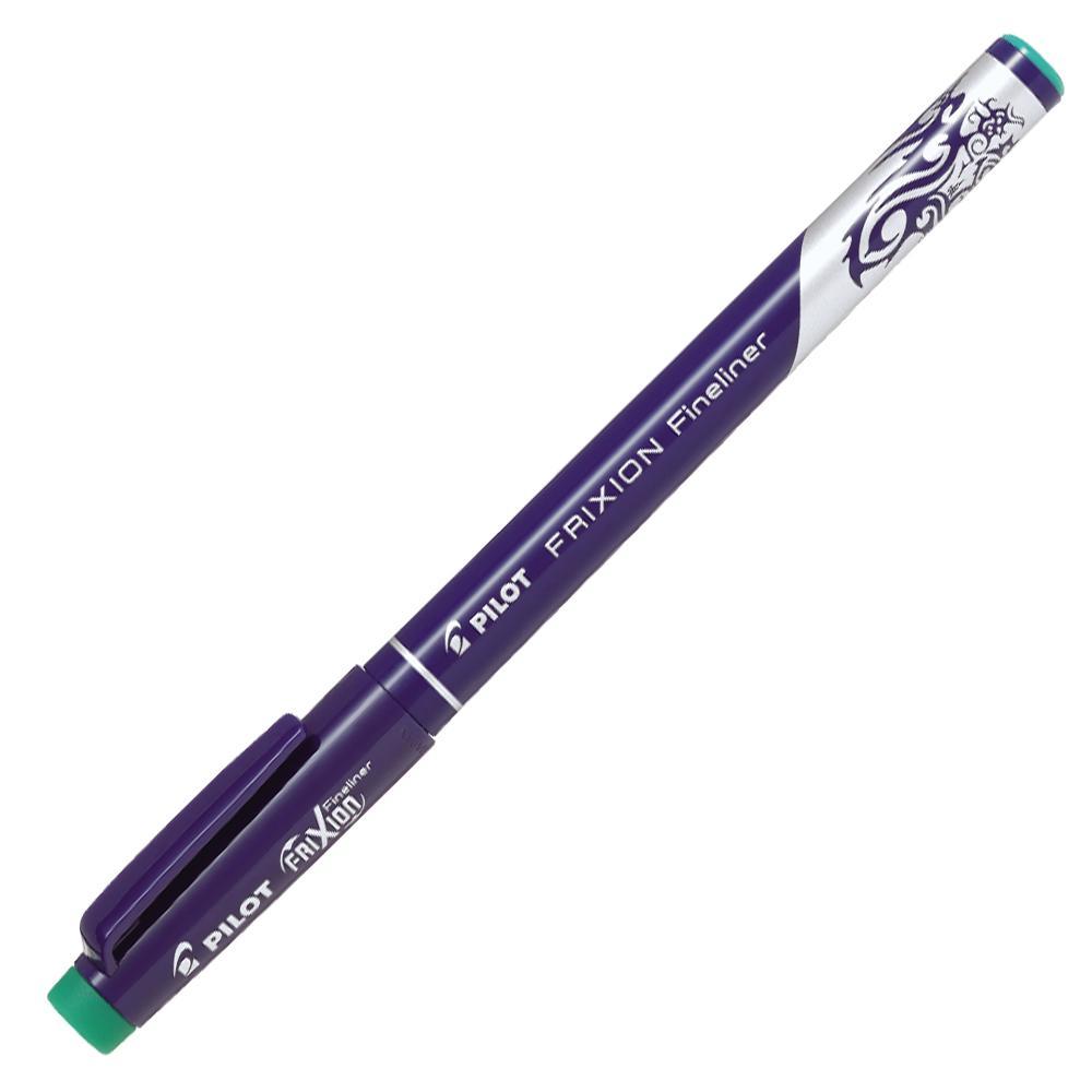 Popisovač Pilot 4104 Frixion Fineliner zelená