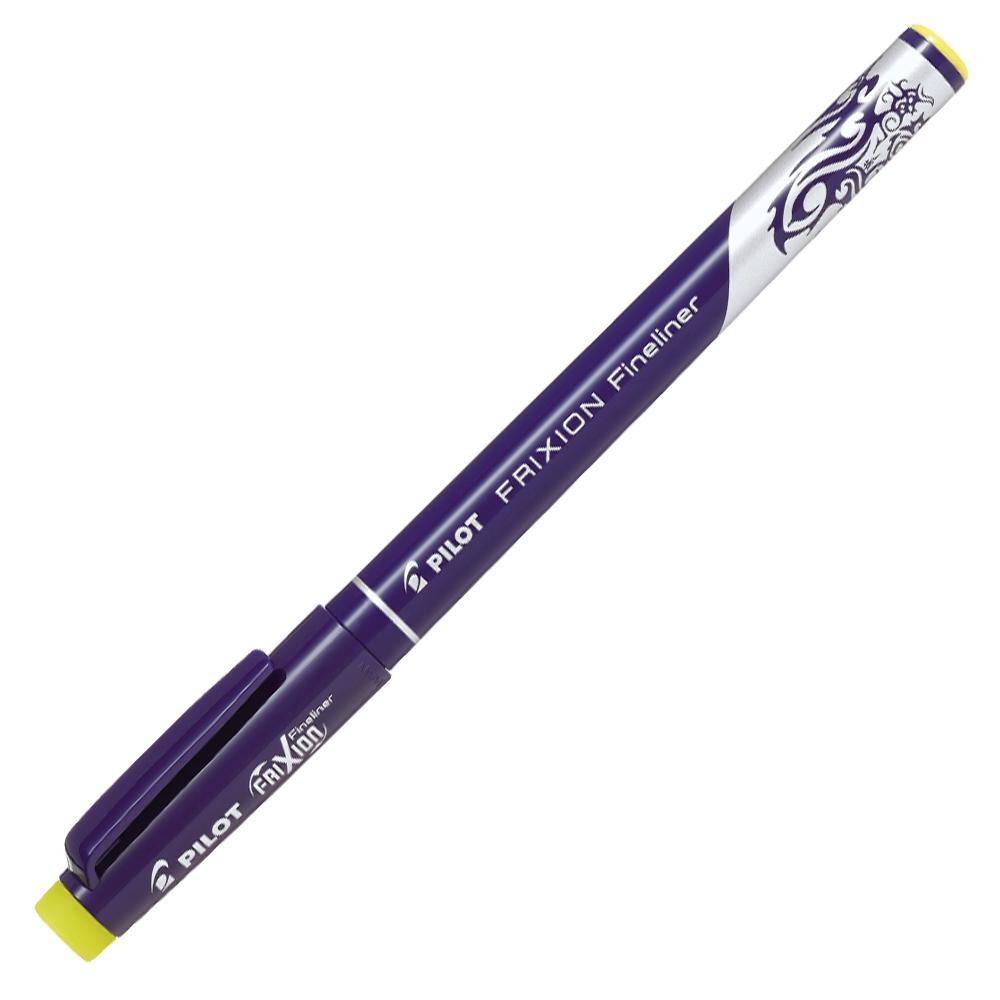 Popisovač Pilot 4104 Frixion Fineliner žlutá