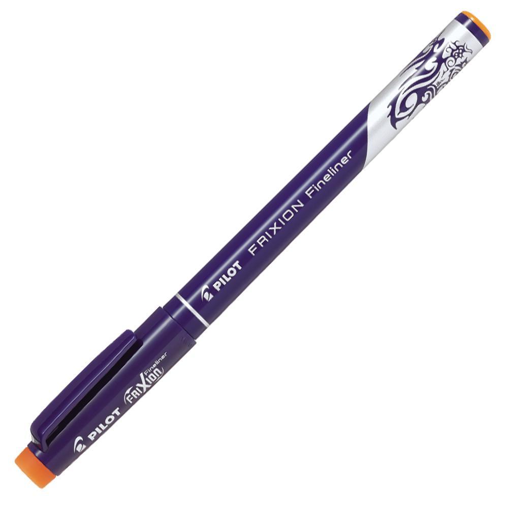 Popisovač Pilot 4104 Frixion Fineliner oranžová