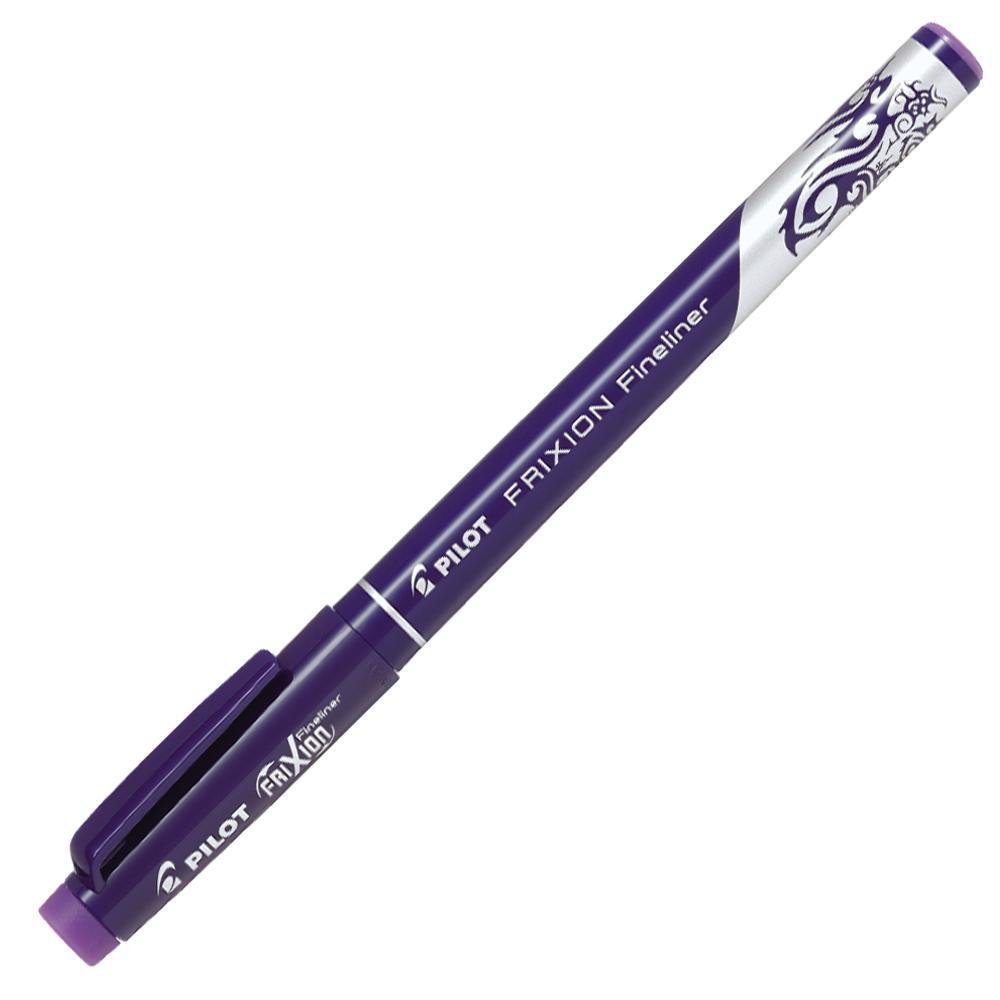 Popisovač Pilot 4104 Frixion Fineliner fialová