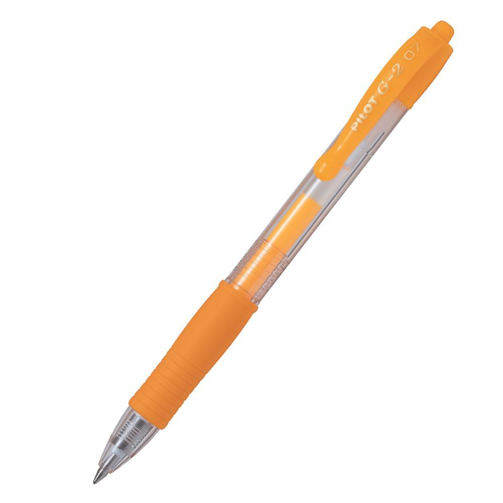 Pero gelové Pilot 2605 G2 0,7 mm neonově meruňkové