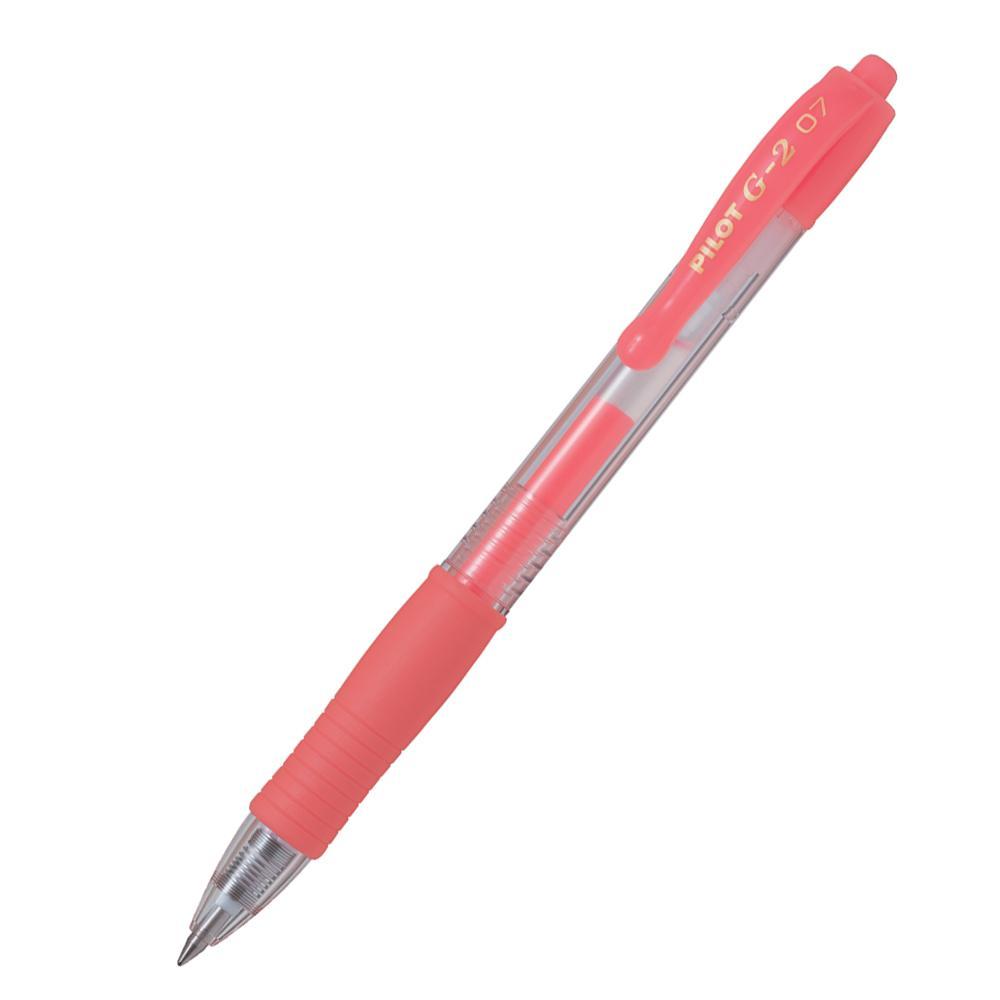 Pero gelové Pilot 2605 G2 0,7 mm neonově červené