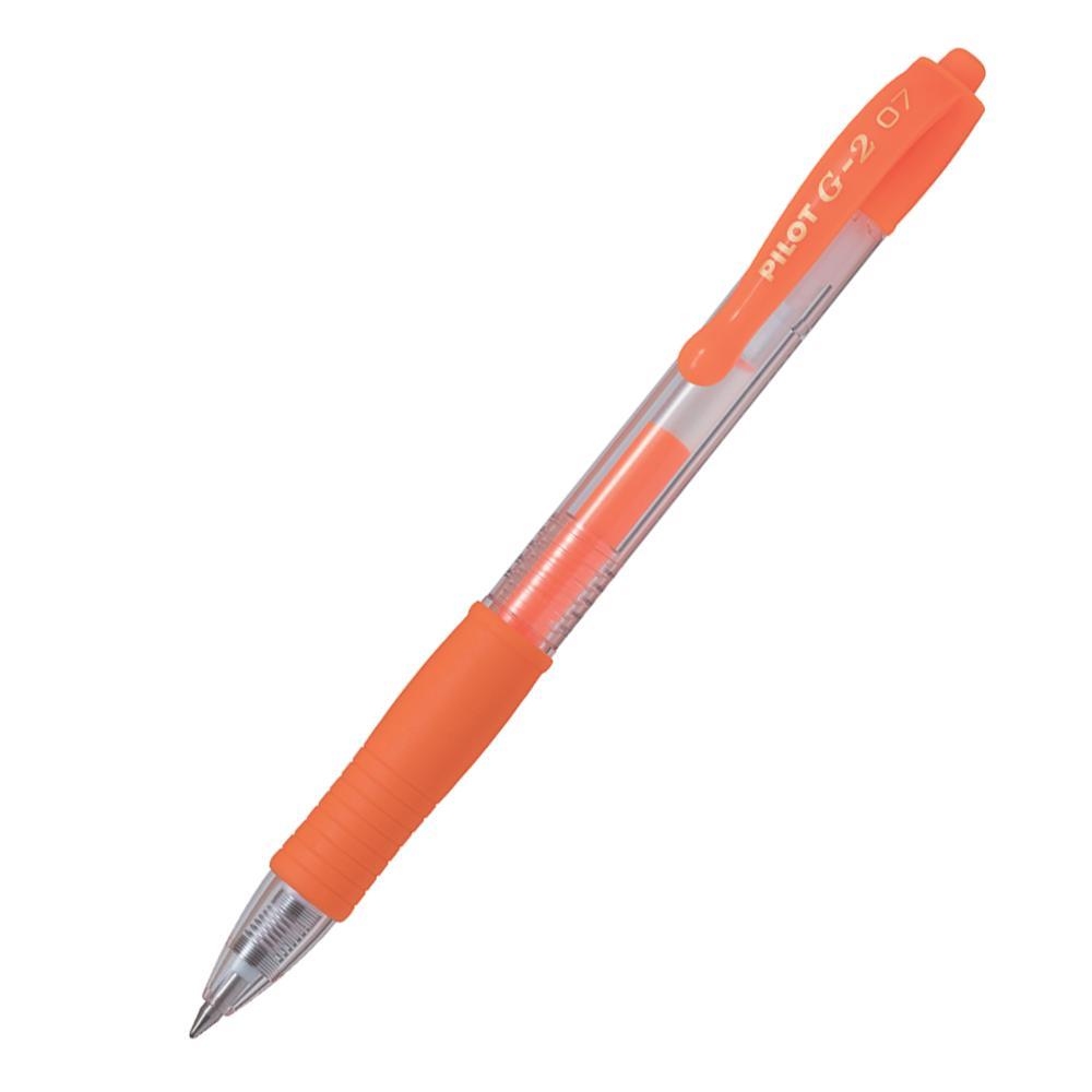Pero gelové Pilot 2605 G2 0,7 mm neonově oranžové