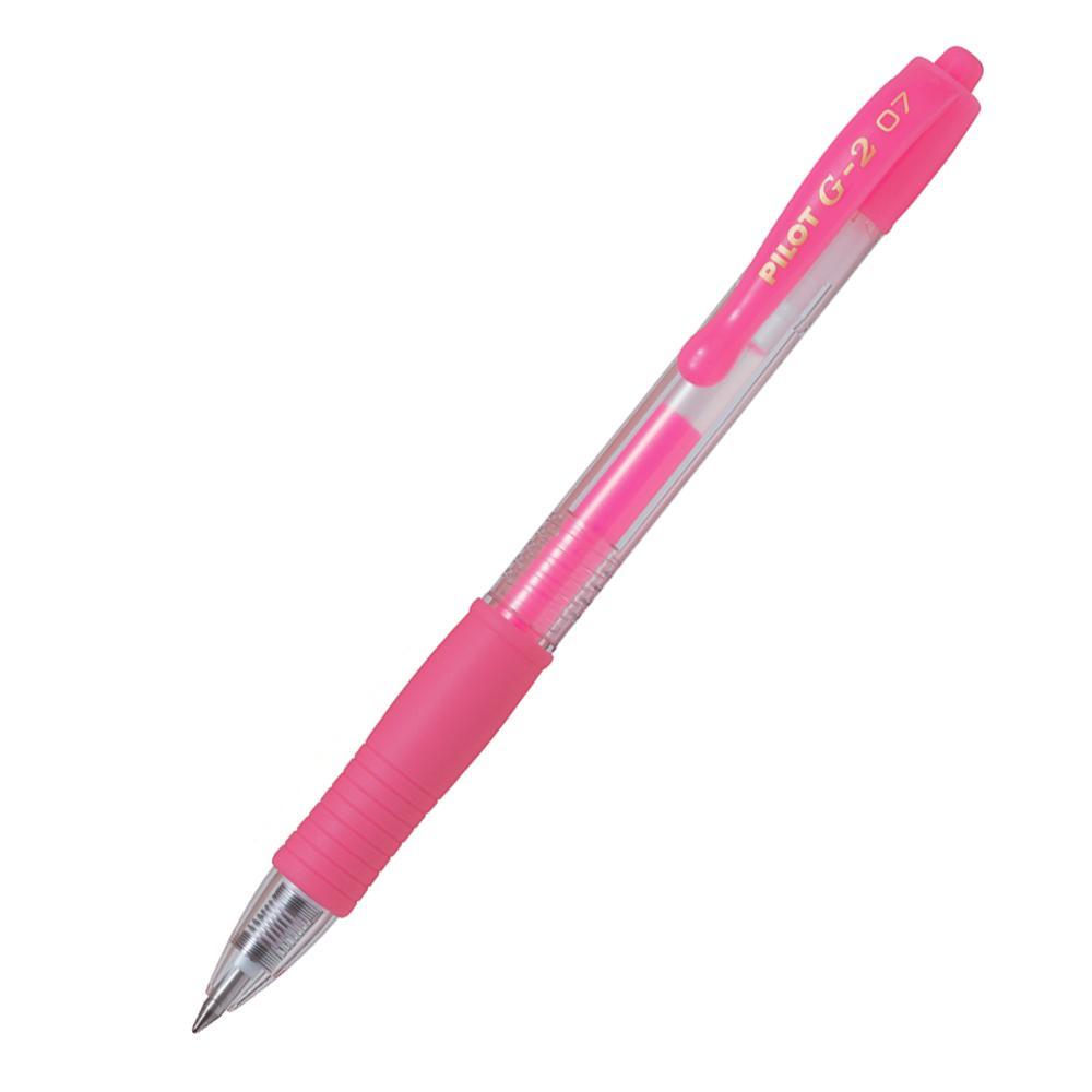 Pero gelové Pilot 2605 G2 0,7 mm neonově růžové