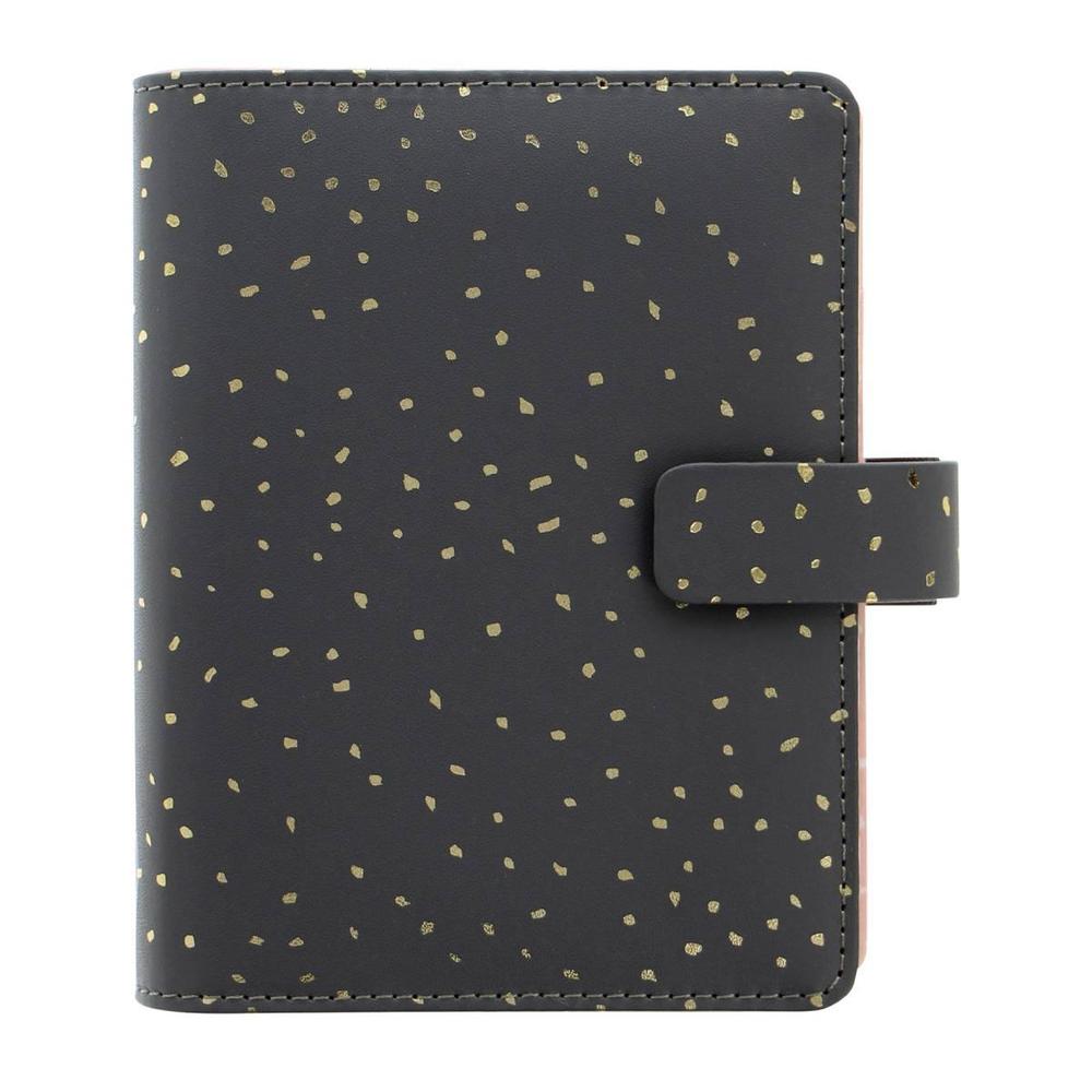 Diář Filofax Confetti kapesní, Charcoal