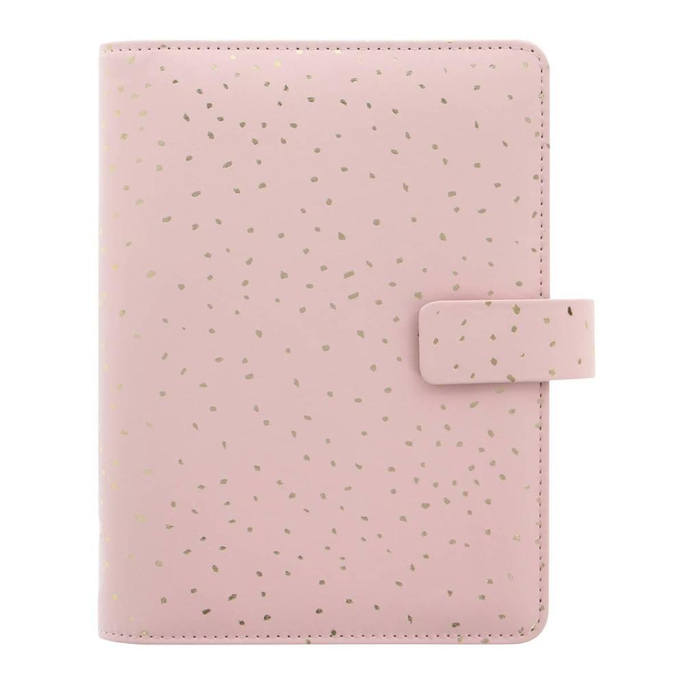 Diář Filofax Confetti osobní, Rose Quartz