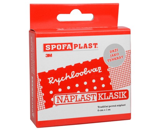 Textilní náplast Klasik 6cmx1m