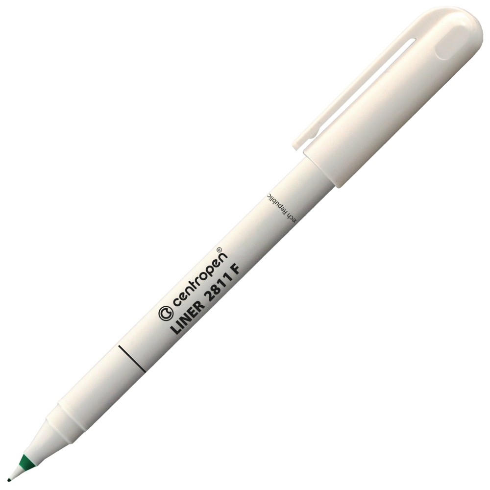 Centropen popisovač/liner 2811 F zelený