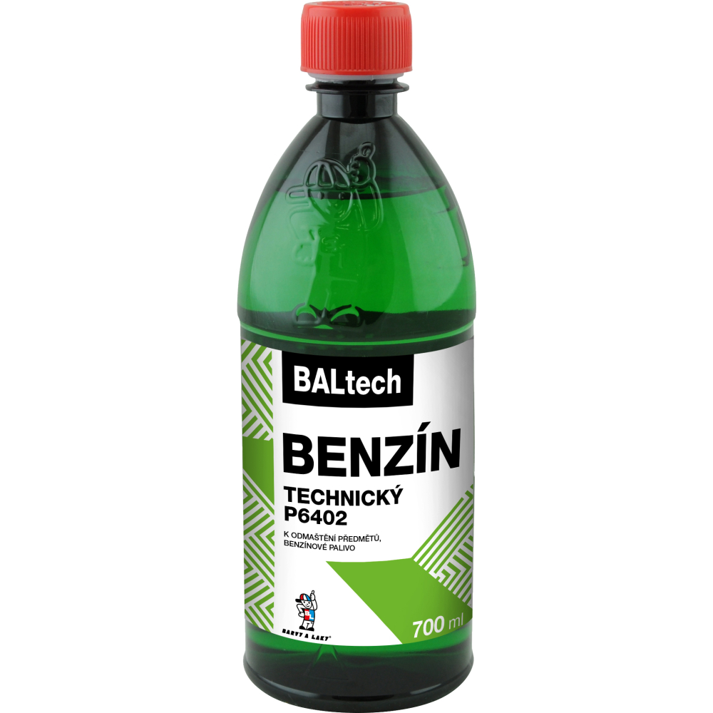 Benzín technický 700 ml v plastové láhvi