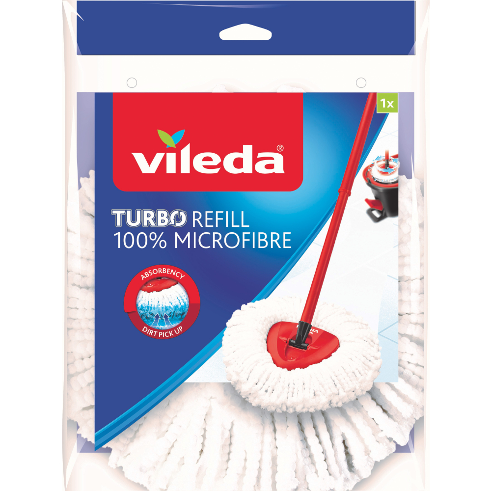 Vileda Easy Wring and Clean Turbo náhrada na mop na podlahu