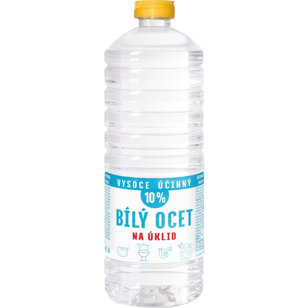 Bílý ocet na úklid 10%, 1 l