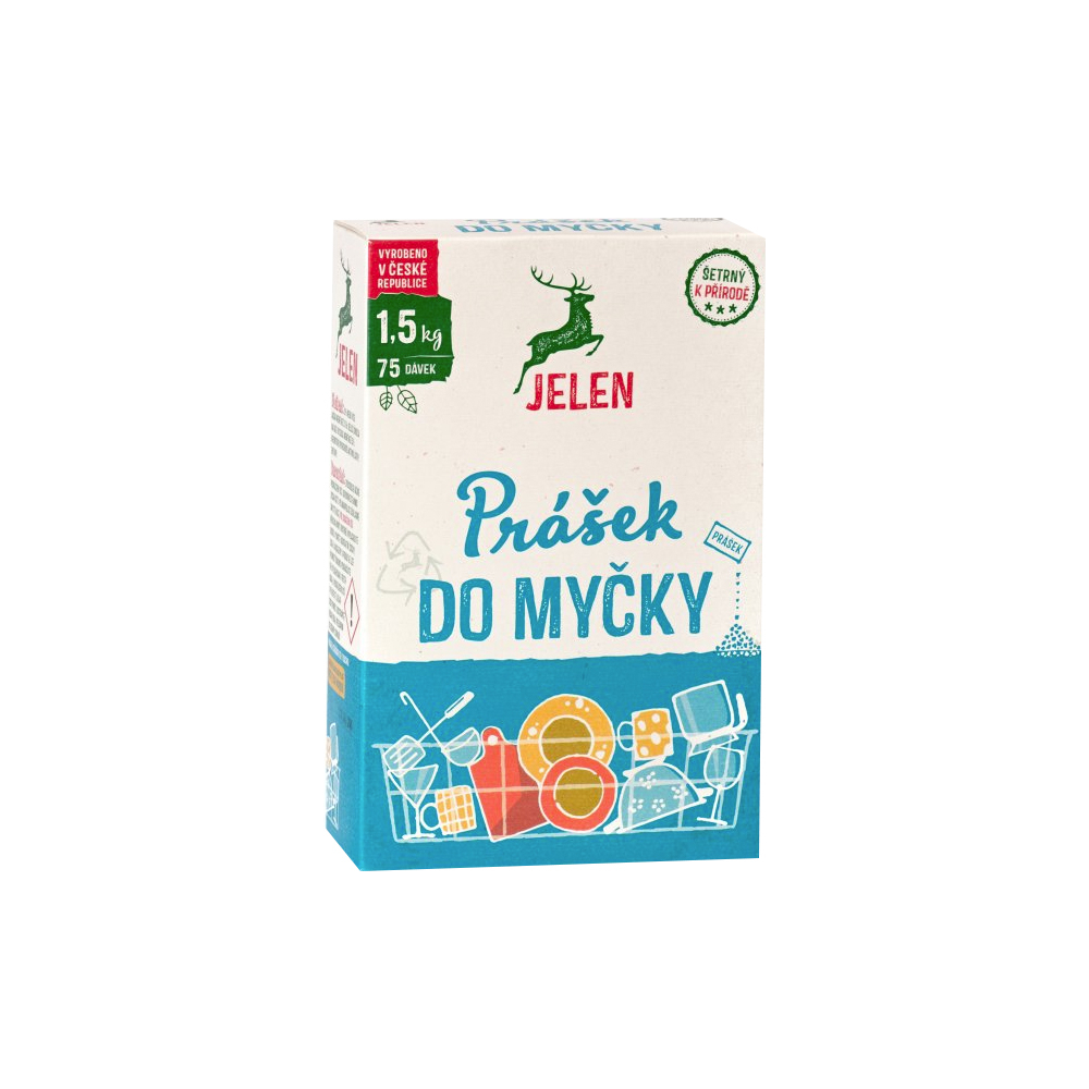 Prášek do myčky Jelen 1,5 kg