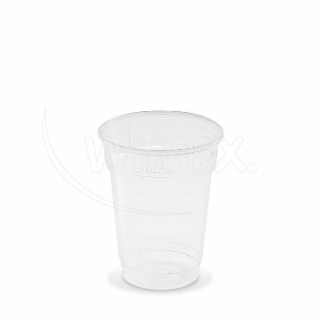 Kelímek (rPET) čirý O78mm 0,2L / 50 ks
