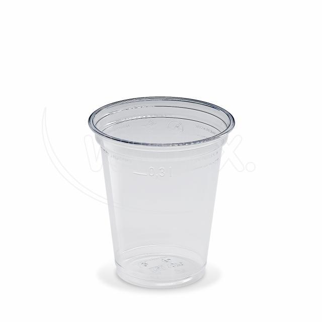 Kelímek (rPET) čirý O95mm 0,3L / 50 ks