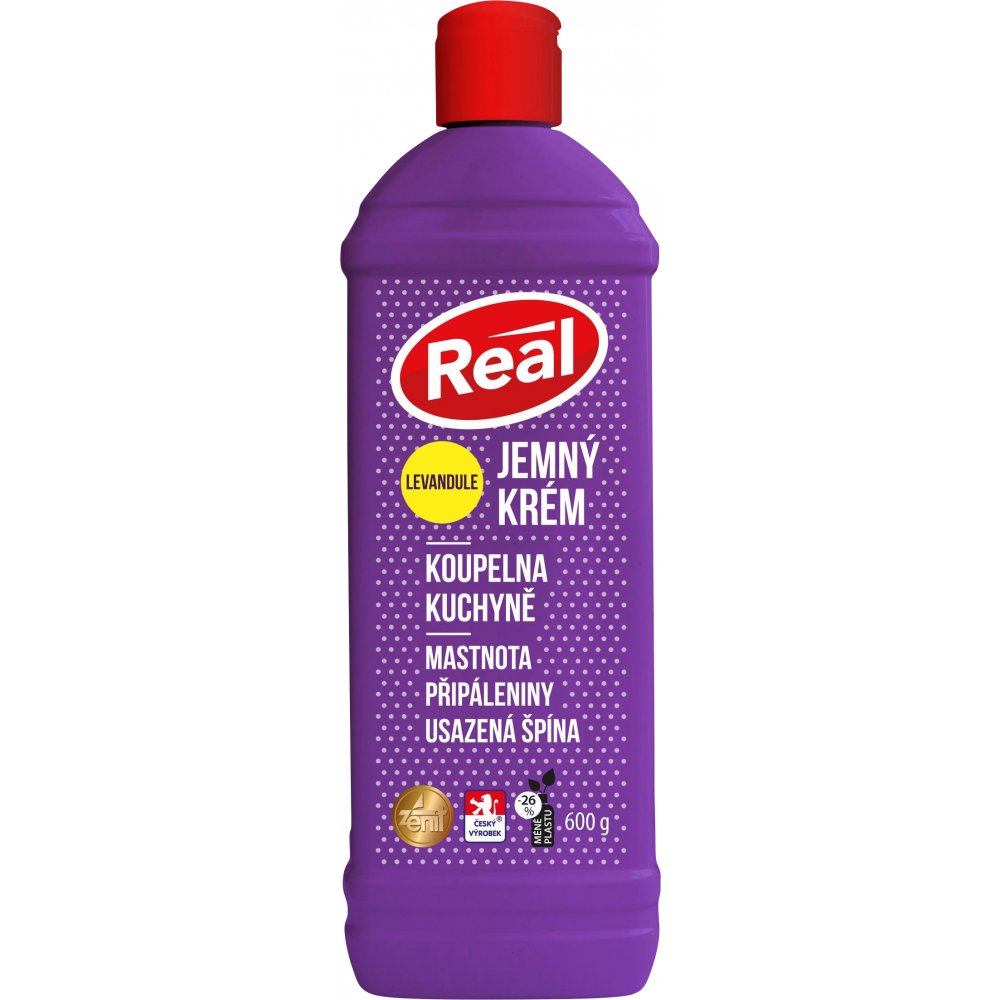 REAL jemný tekutý písek 600g levandule