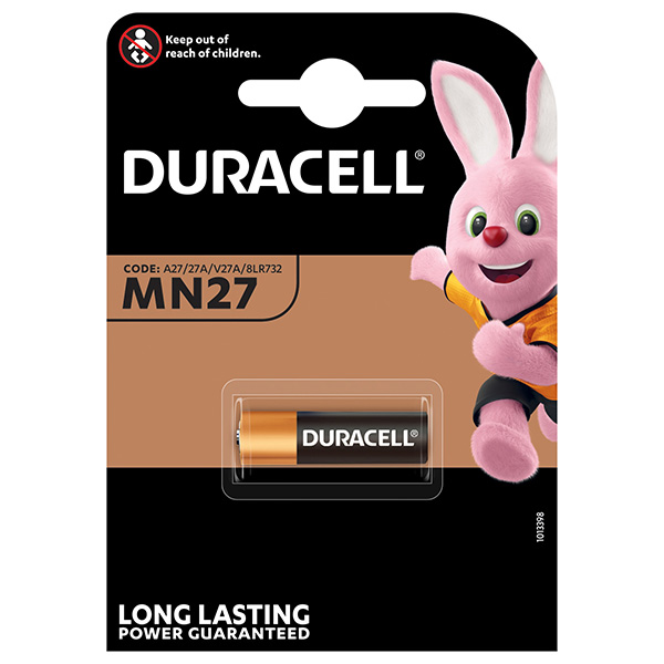 Baterie alkalická Duracell 27A, MN27 / 1 ks
